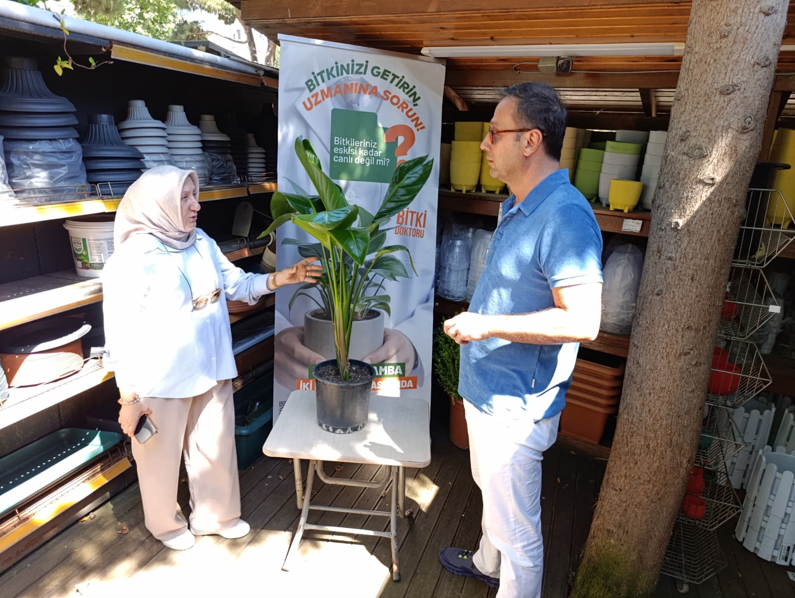 Şehrin nebat hekimleri işbaşında!